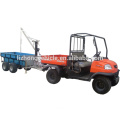 China wholesale atv log trailer with crane,timber trailer,timber trailer with crane